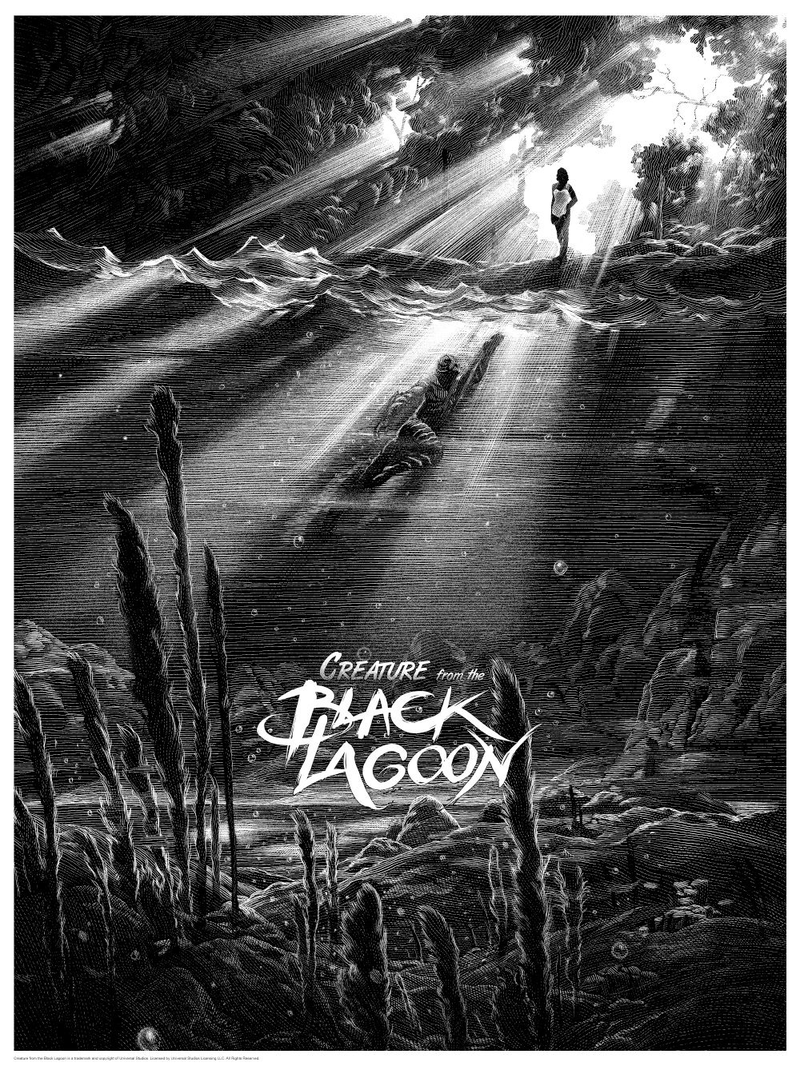 Illustration for article titled These Seven New Universal Monsters Posters Are Absolutely Stunning